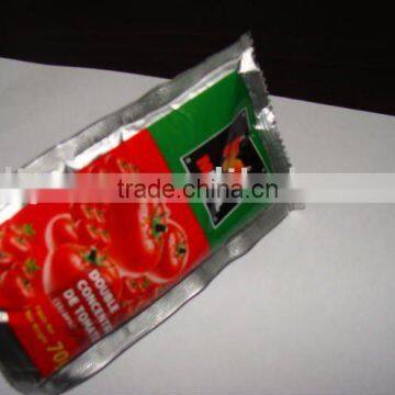 tomato paste sachet 70g