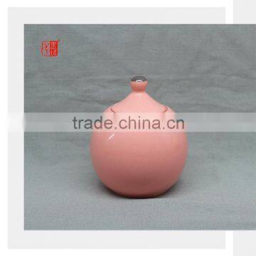 Small Color Clay Ceramic Sugar Pot for Tea and Coffee