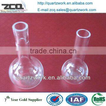 High Precision Quartz Glass Flask Lab Glass Reaction Vessel