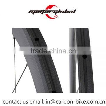 OEM Ultra Light New Designed Carbon Tubular Wheelset 700c Chinese Carbon Tubular 50mm Wheels With Novatec A271 Hub photo-5