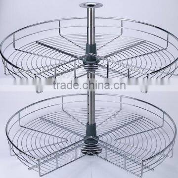 TKK 270 Degree Kidney-shaped Metal Kitchen Cabinet Lazy Susan photo-4