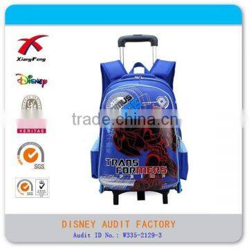 Polyester Backpack Trolley Bag Transformers Backpack