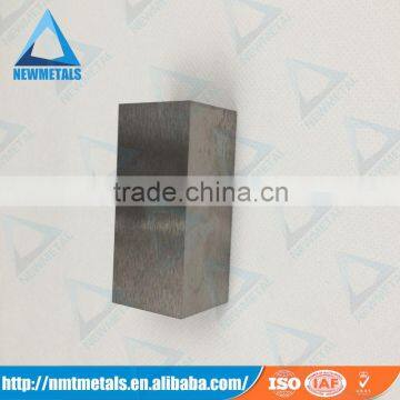 China Manufacturer of Custom Made High Density Metal tungsten heavy metal alloy blocks tungsten heavy alloy cube