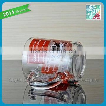 Best Selling Custom Glass Coffee Mug With Lid