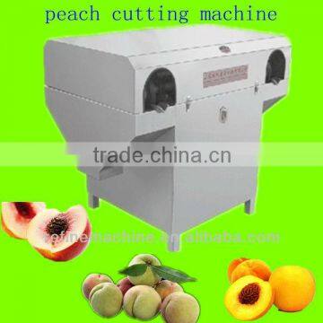 Peach splitting machine