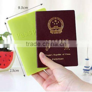 Fancy Colorful Silicone Holder for Passport photo-3
