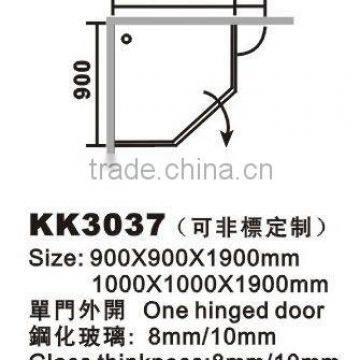 Reasonable Price Cover For Shower Swing Doors L-Shape Instrument (kk3037)