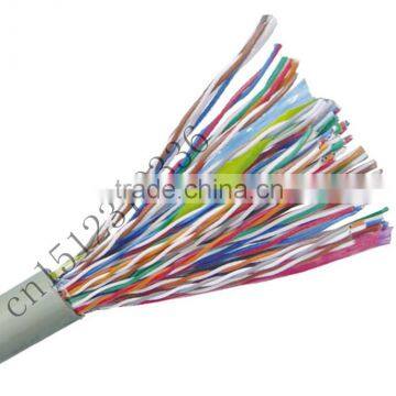 solid copper conductor unshielded indoor 25 pair telephone cable