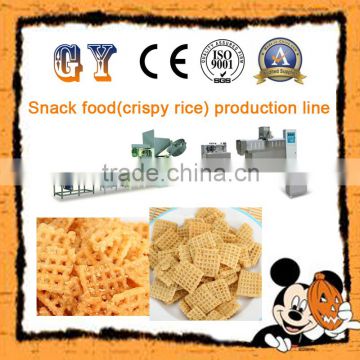 snack food making machine puffed food processing line fired food production line