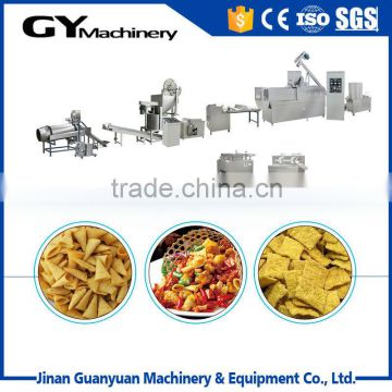 Hot fried wheat flour snack product machine/snack food plant