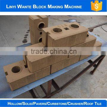 WANTE BRAND WT1-25 ECO BRAVA CLAY INTERLOCKING BRCK MACHINE WITH BIG HOPPER