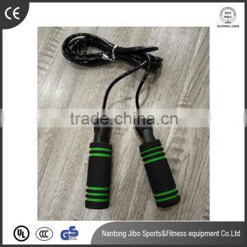 2016 high quality crossfit jump rope/weight jump rope with foam handle