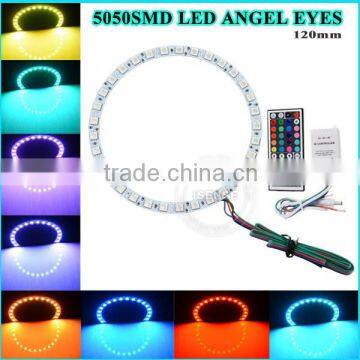 70mm 130mm 5050SMD circular halo ring RGB rgb led angel eyes