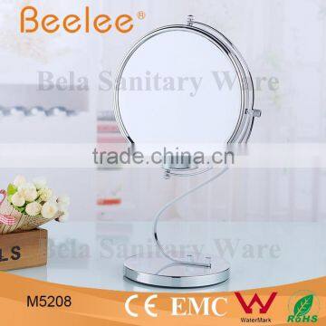 Fashionable 8 inch round desktop makeup mirror