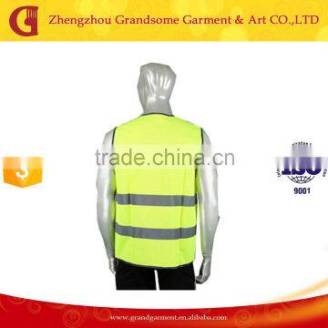 High Visibility Fluorescent Yellow Reflective Safety Vest photo-2