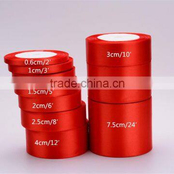 Top Quality Wholesale Simple Design 4 Inch Polyester Satin Ribbon photo-3