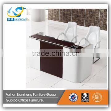 Wholesale Modern Latest Style Office Leather Reception Desk D756