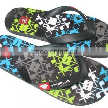 black bulk flip flops for men