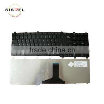 laptop keyboard for toshiba c650 PO Black layuot