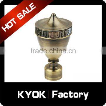 KYOK Curtain Rods Finial ,retractable Curtain Finial Wholesale Curtain Rod Accessories photo-6