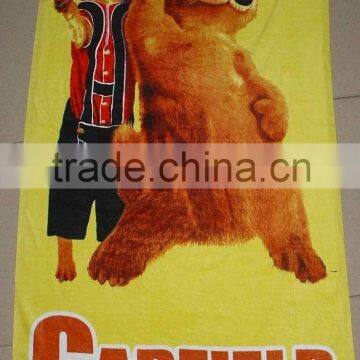 Reactive Printed Beach Towel