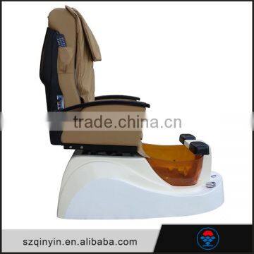 Chair forward-backward by electric motor PU leather spa pedicure chair