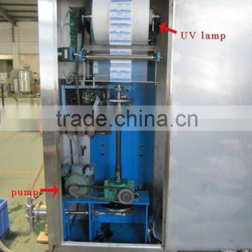 China Automatic bag water filling packaging machine with R.O. machine or U.F. system