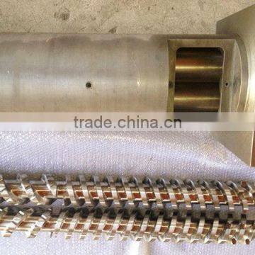 zhejiang zhoushan high quality conical twin screw barrel