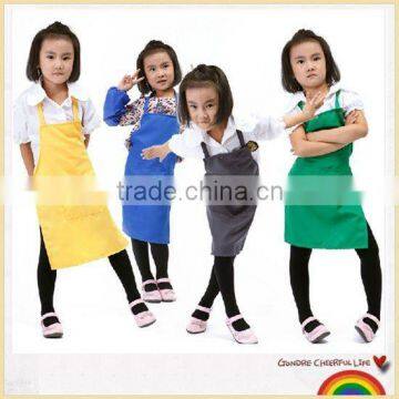 Polyester kids overclothes aprons