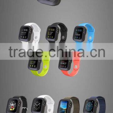 Fashion product Ultra thin soft TPU case for apple smart watch