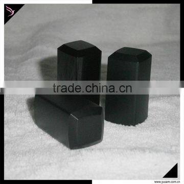 black plastic nail polish cap for polish bottle