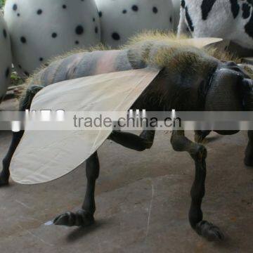 Plastic insects hornets