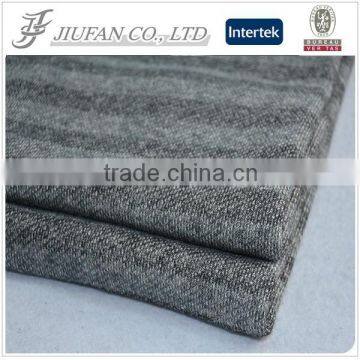 Jiufan Textile CVC Knitted Fabric Supplier High Qty French Terry Fabric Yarn Dyed Fabric Shaoxing