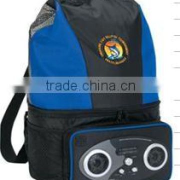 radio backpacks with cooler