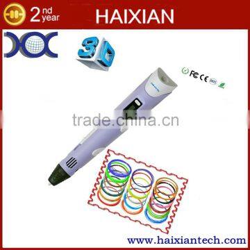 3d printing Drawing penwith display screen shown temperature LCD Crafting Modeling ABS Filament Arts Printer 3d caneta