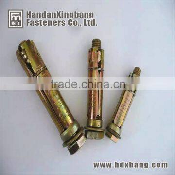 M6 galvanized 4pcs shield anchor bolt made in china