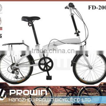 20 inch wholesale cheap folding bike 6 speed (PW-FD20005)