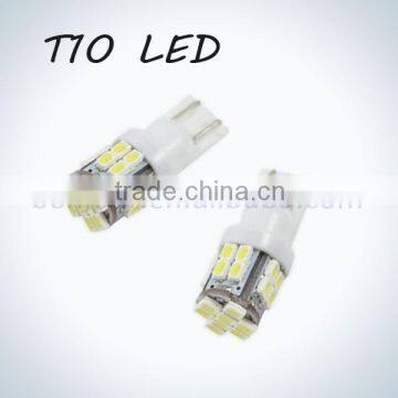 24smd 12v led car bulb t10 led light bulb