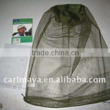 mosquito chemical head net can be insecticide treated