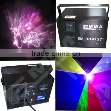 5 watt RGB ILDA Animation Laser 5000mw RGB ILDA cartoon Laser