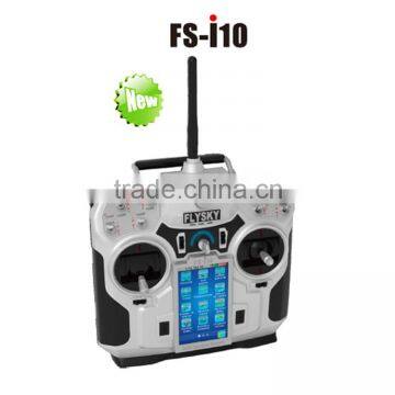 2015 Latest Flysky FS-i10 2.4G 10CH Transmitter & Receiver For RC Helicopter Multirotor