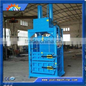 2015 Newest hydraulic Vertical wood shavings baling press machine
