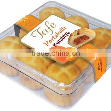 Tafe Orange Cookies 200 g - 201 code (Mamoul)