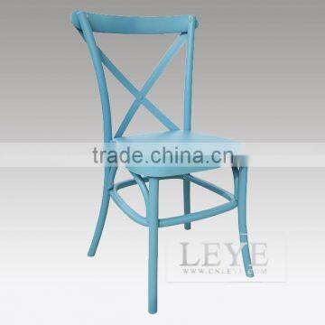 plastic wedding chair/crossback chair/hotel chair