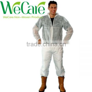 General Purpose Disposable Nonwoven Coverall With Hood