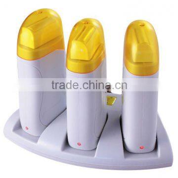 Newest Triple head hair remove roller wax heater