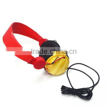 China supplier free sample silent disco headset sports accessories super bass stereo headphone sports headset in black red gold