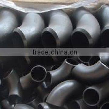 high quality round be/pe black fittings elbow