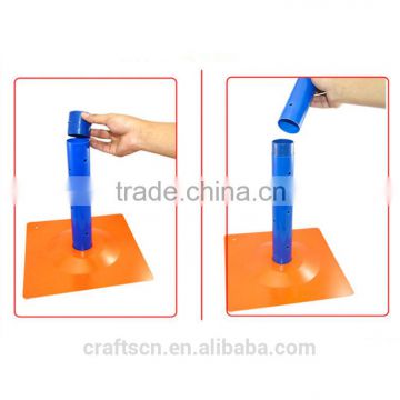 Decorative tall balloon display stand