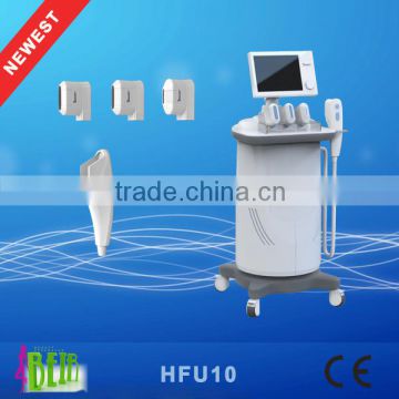 Magnetic resonance guided focused ultrasound effective skin tighten machine HFU10